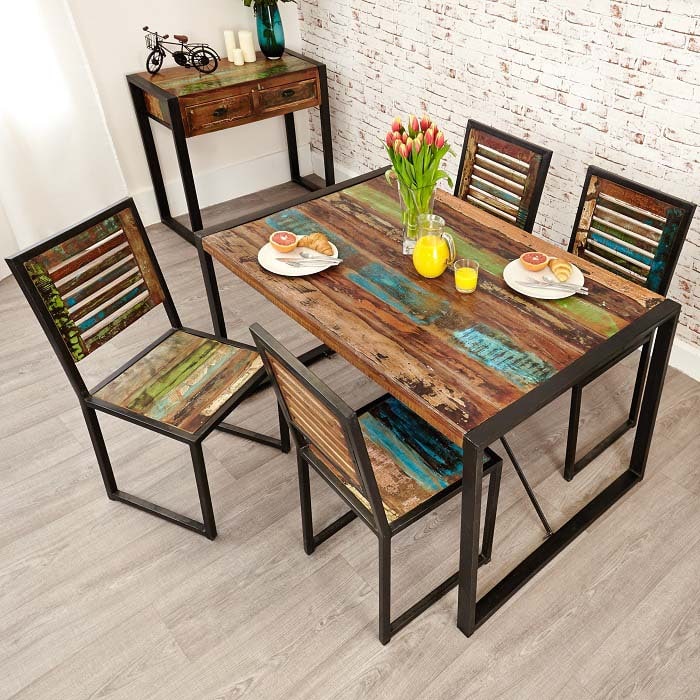 Urban Chic Small Dining Table Only, Small Dining Room Chairs Uk