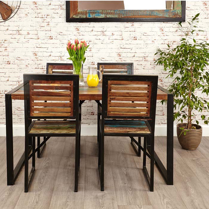 Urban Chic Small Dining Table Only, Urban Industrial Furniture Uk Ltd
