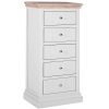 Rosa Tall Chest of 5 Drawers