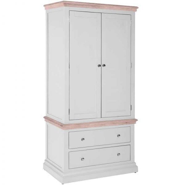 Rosa Double Wardrobe with Drawers
