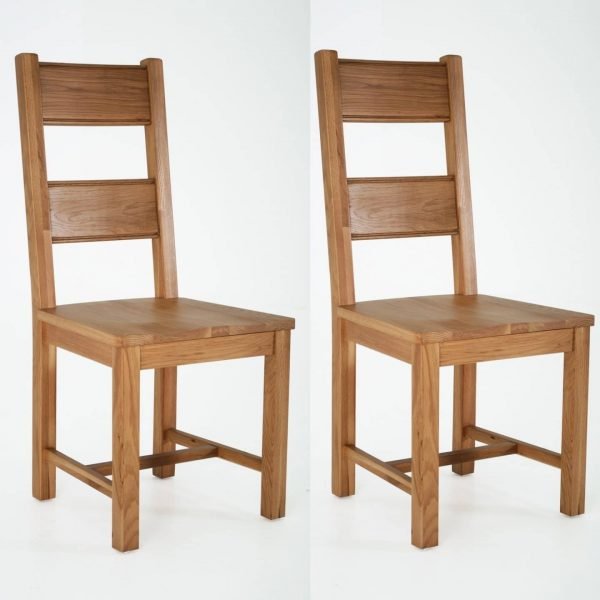 Breeze Solid Oak Dining Chairs