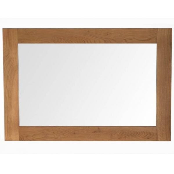 Breeze Collection Solid Oak Mirror