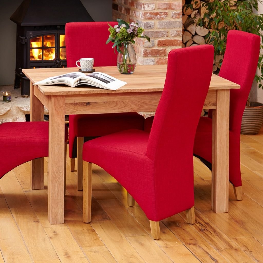 Mobel Oak 4 Seat Dining Table Free Delivery Only Oak Furniture