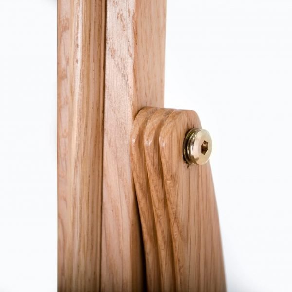 Carmen Oak Cheval Mirror