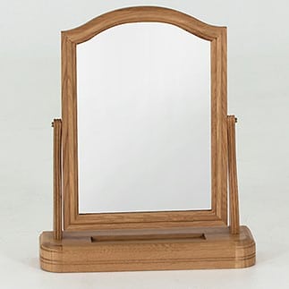 Carmen Oak Dressing Table Mirror