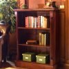 La Roque Mahogany Low Bookcase Angle