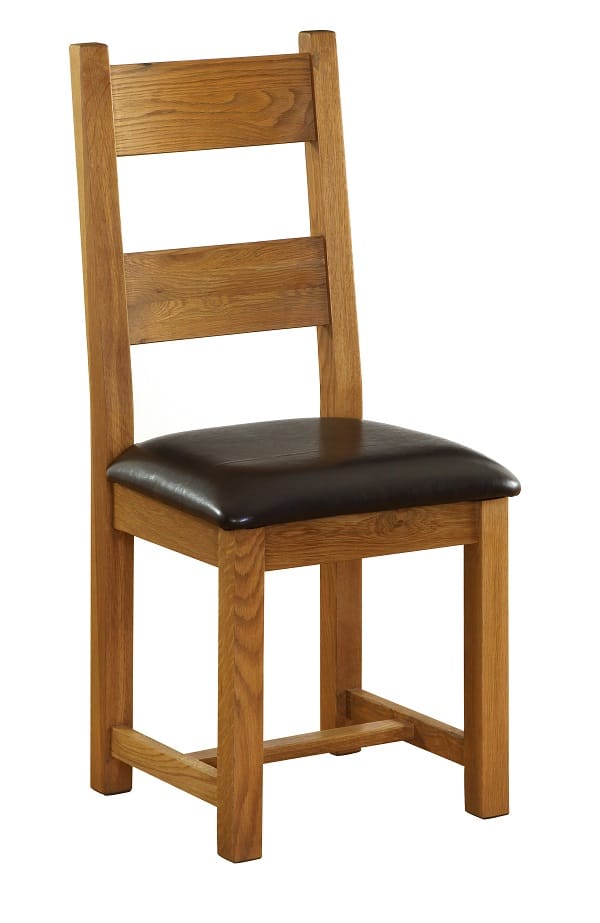 Vancouver Oak Dining Chairs Free Delivery Only Oak Furniture