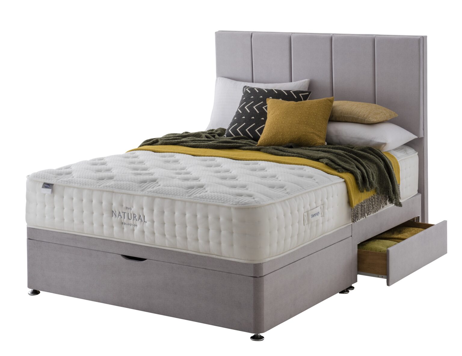 Silentnight Natural 1400 Microquilt Super King Mattress Finance Avaialble