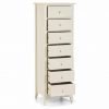 cameo 7 drawer narrow chest angle