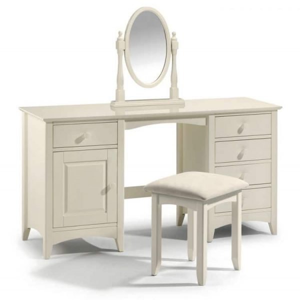 White Painted Furniture Dressing Table Stool