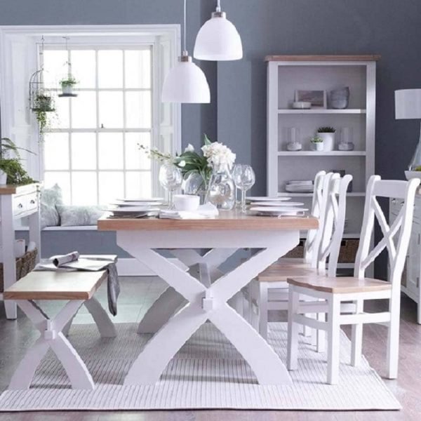 TT Butterfly Table White