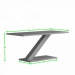 Z Solid Oak Hifi Unit | Designer Furniture @ Low Prices