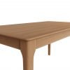 Katarina Oak 160cm Extending Butterfly Dining Table edge scaled