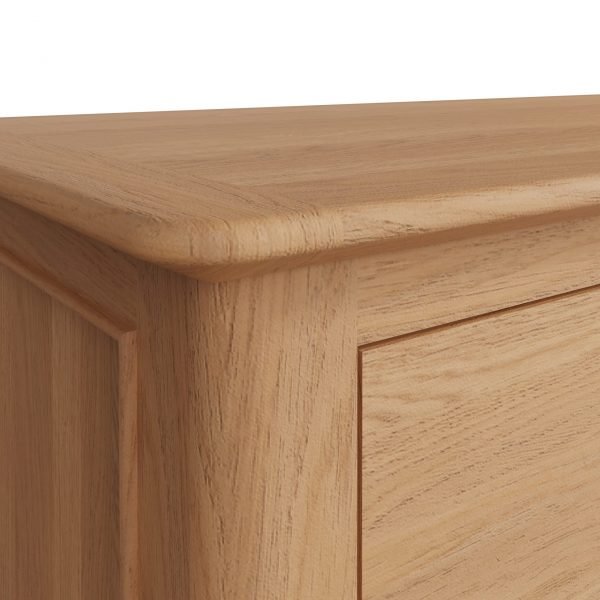 Katarina Oak 2 over 3 Chest of Drawers edge scaled