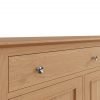 Katarina Oak 3 Door Sideboard close scaled
