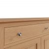 Katarina Oak 3 Door Sideboard close scaled