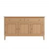 Katarina Oak 3 Door Sideboard front scaled