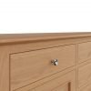 Katarina Oak 4 Door Sideboard drawer scaled