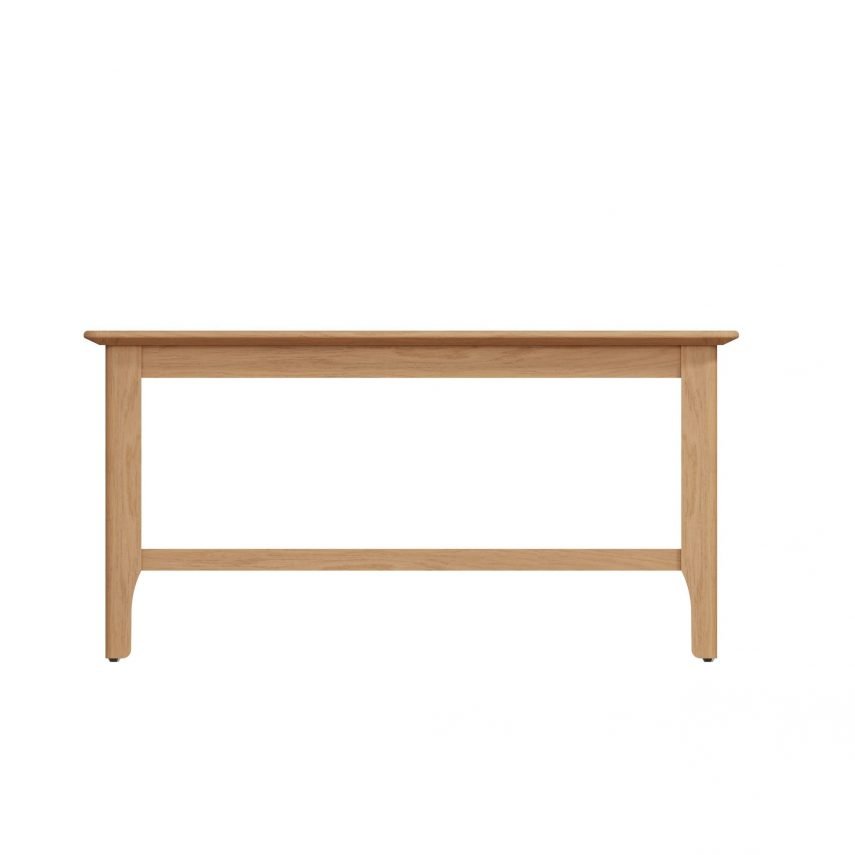 Katarina Oak Coffee Table front scaled