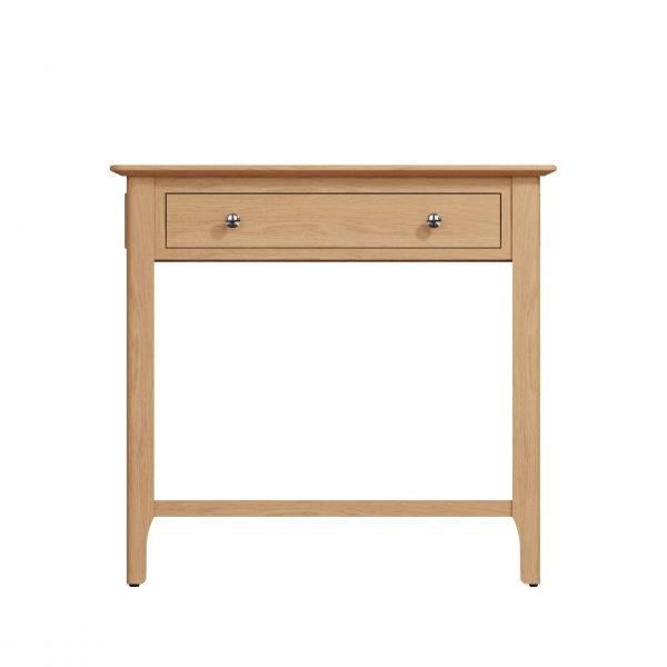 Katarina Oak Console table front scaled