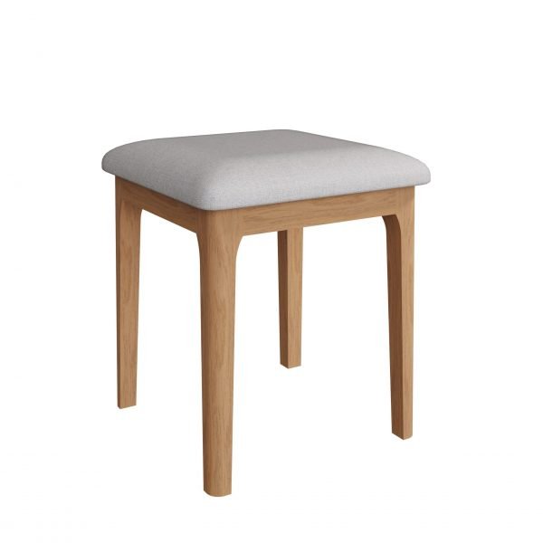 Katarina Oak Dressing Table Stool Angle scaled