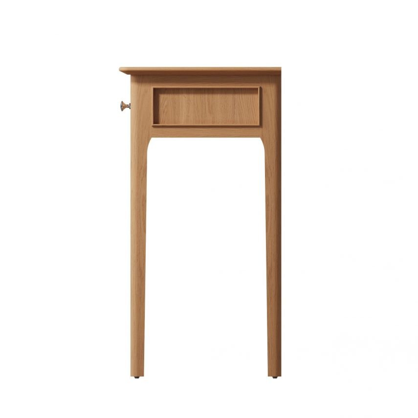 Katarina Oak Dressing Table side scaled