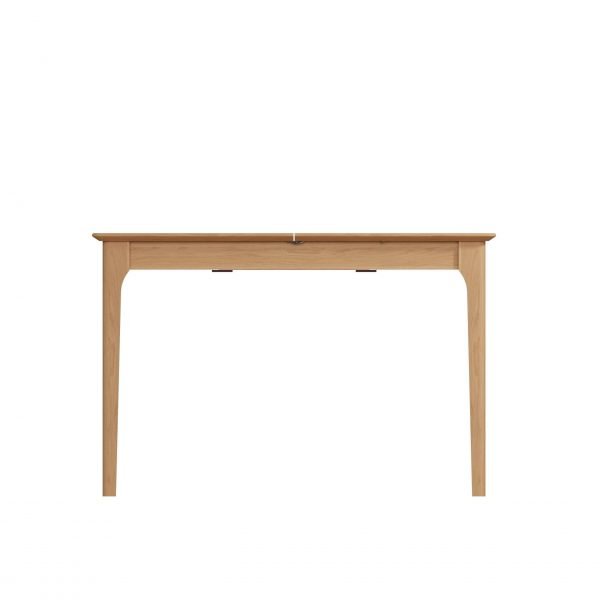 Katarina Oak Extending Dining Table side scaled