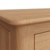 Katarina Oak Extra Large Bedside Table edge scaled