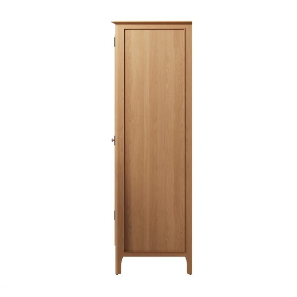 Katarina Oak Full Hanging Wardrobe side scaled