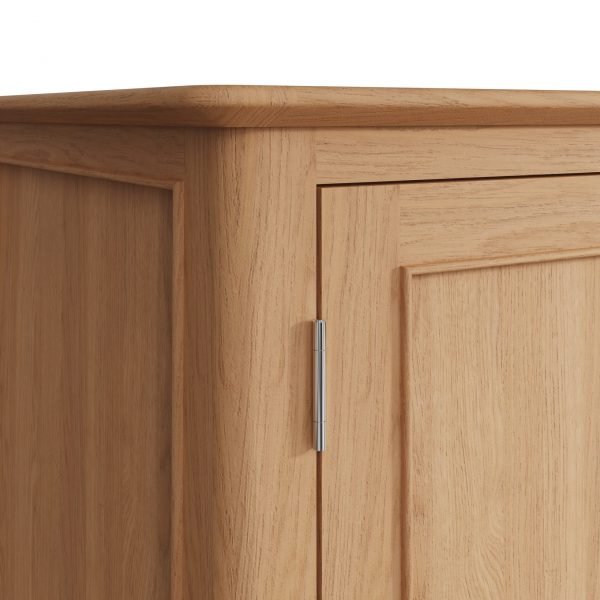 Katarina Oak Large 2 Door Wardrobe edge scaled