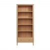 Katarina Oak Large Bookcase front scaled