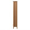 Katarina Oak Large Bookcase side scaled