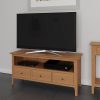 Katarina Oak Large TV Cabinet scaled