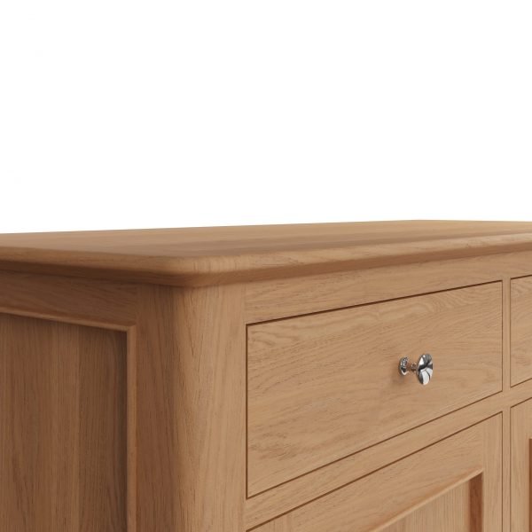 Katarina Oak Sideboard edge scaled