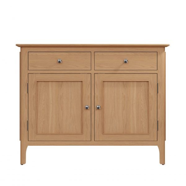 Katarina Oak Sideboard front scaled