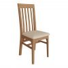 Katarina Oak Slat Backed Fabric Chair angle scaled