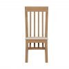Katarina Oak Slat Backed Fabric Chair fromt scaled