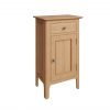 Katarina Oak Small Cupboard angle scaled