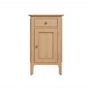 Katarina Oak Small Cupboard front scaled