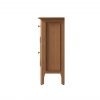 Katarina Oak Small Cupboard side scaled