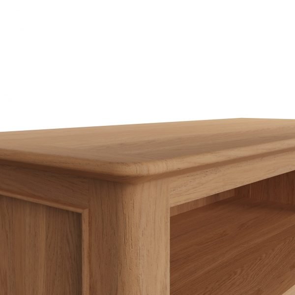 Katarina Oak TV Cabinet edge scaled