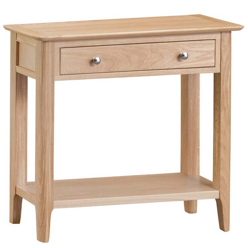 Katarina Oak Console table Only Oak Furniture Free Delivery