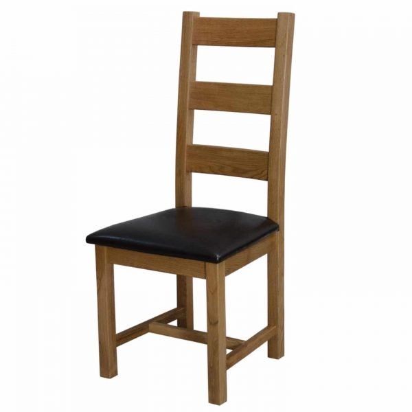 Canterbury Oak Ladder Back Chair Free Delivery Unbeatable Prices