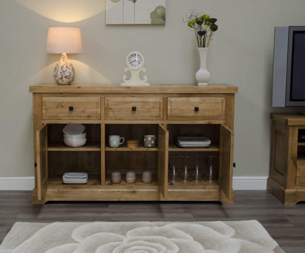 Canterbury Oak Large Sideboard Free Delivery Unbeatable Prices