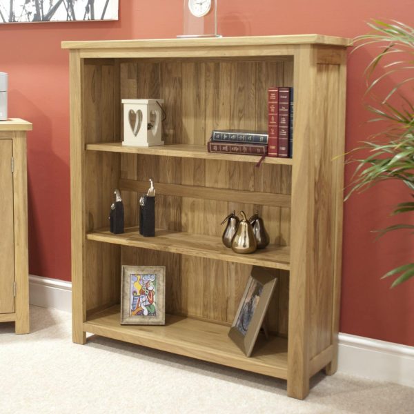 Harwell Oak Small Bookcase