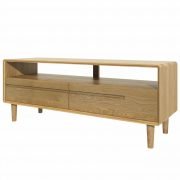 Scandic Oak Medium TV Unit - Only Oak Furniture - Sale Now On