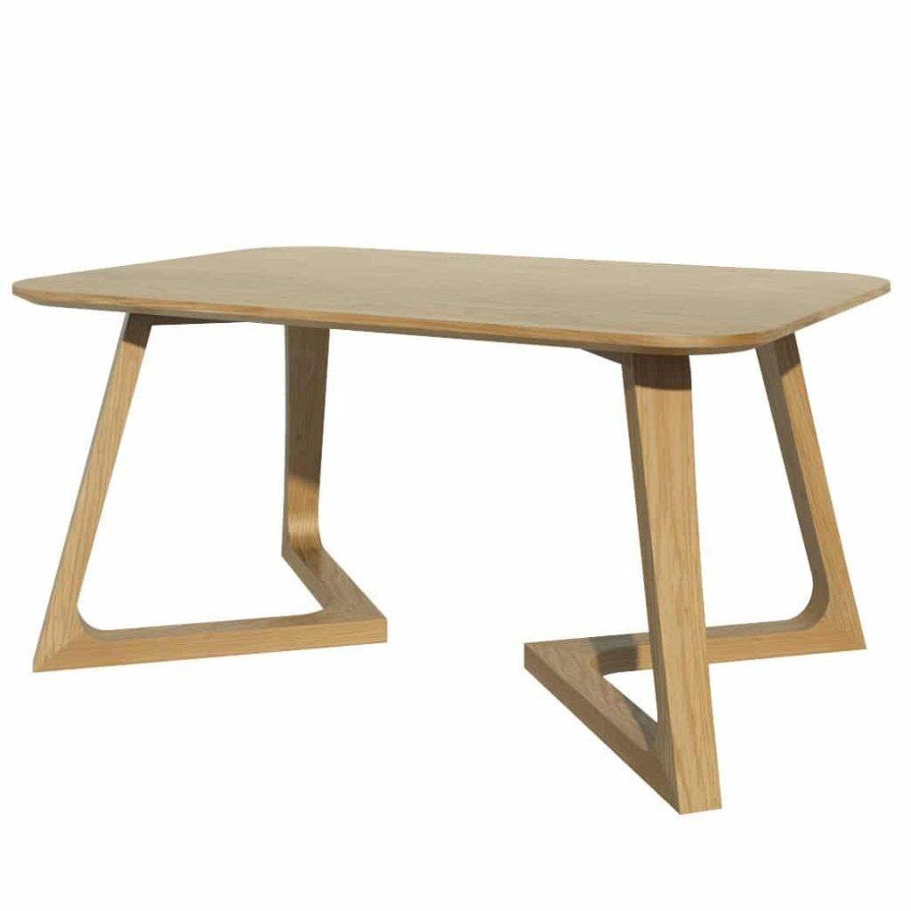 Scandic Oak V Lamp Table Only Oak Furniture Sale On