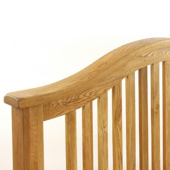 Edmonton Premium Oak King Size Bed 0 Finance Available