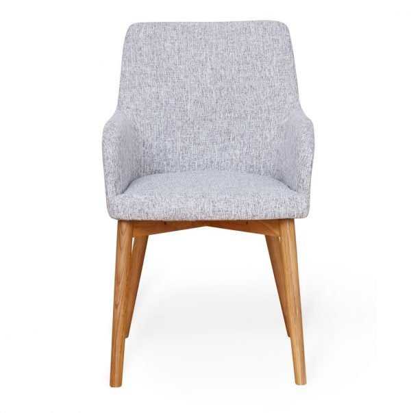 Oak Light Grey Chair