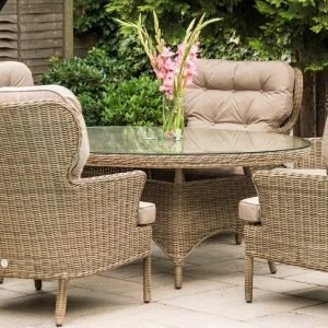 6 Seat Garden Dining Sets